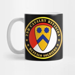 2nd Cavalry Division - Buffalo Soldiers Mug